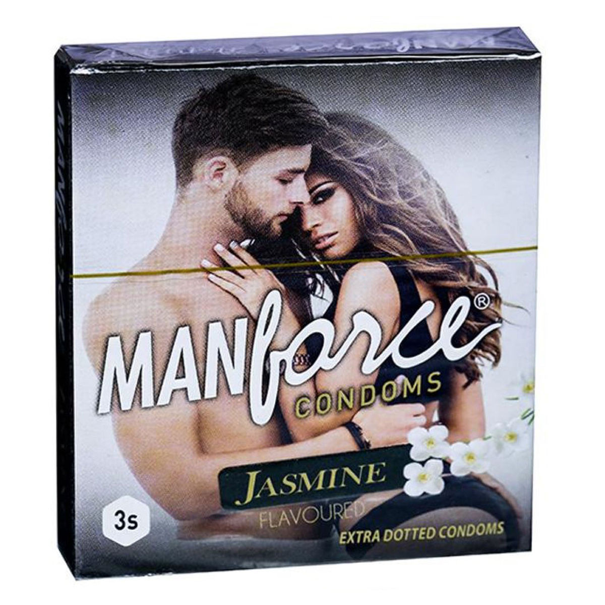 Manforce Jasmine Flavour Condoms, 3 Count, Pack of 1 Manforce Jasmine Flavour Condoms, 3 Count, Pack of 1