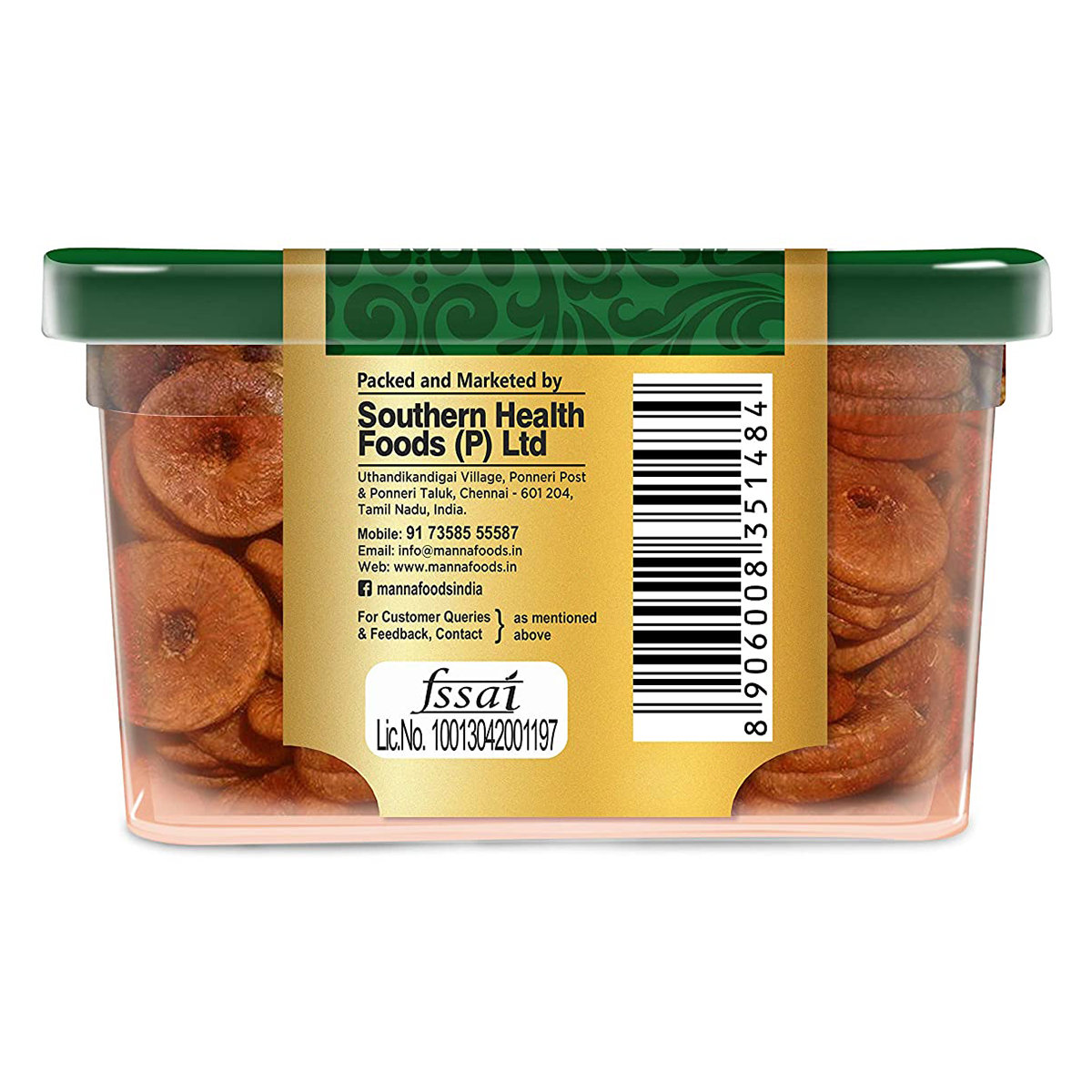 Manna Dried Aegean Figs, 180 gm, Pack of 1 Manna Dried Aegean Figs, 180 gm, Pack of 1