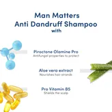 Man Matters Anti Dandruff Shampoo, 100 ml, Pack of 1