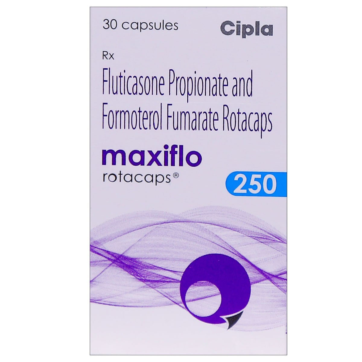 Maxiflo 250 Rotacaps 30's, Pack of 1 CAPSULE Maxiflo 250 Rotacaps 30's, Pack of 1 CAPSULE