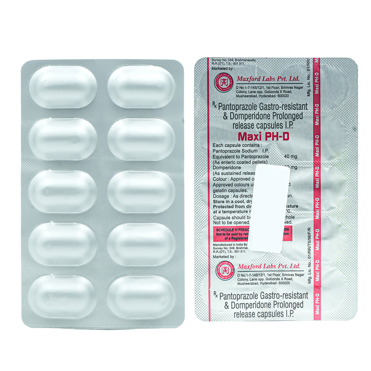 Maxi PH-D Capsule 10's, Pack of 10 CAPSULES Maxi PH-D Capsule 10's, Pack of 10 CAPSULES