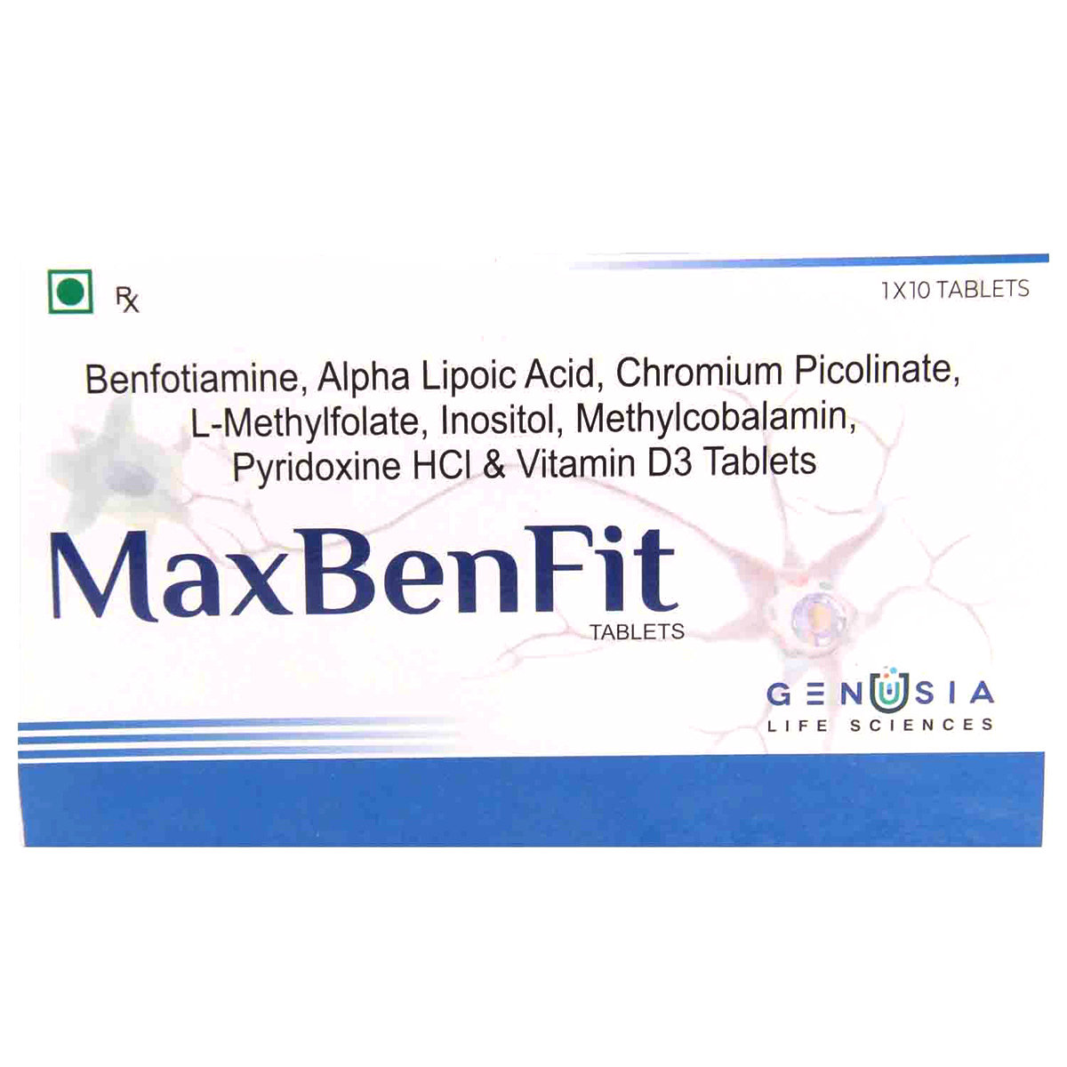 MaxBenfit Tablet 10's, Pack of 10 TABLETS MaxBenfit Tablet 10's, Pack of 10 TABLETS