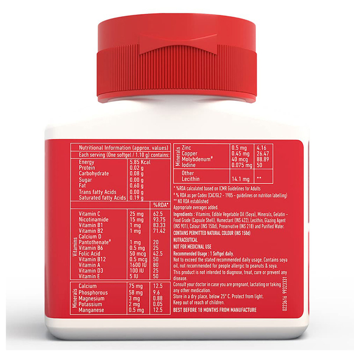 Maxirich Daily Multivitamin, 30 Capsules, Pack of 1 Maxirich Daily Multivitamin, 30 Capsules, Pack of 1