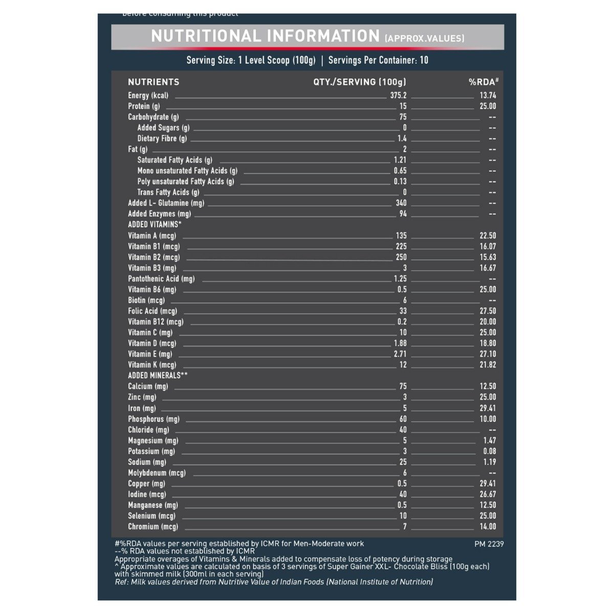 MuscleBlaze Super Gainer XXL Chocolate Bliss Flavour Powder, 1 kg, Pack of 1 MuscleBlaze Super Gainer XXL Chocolate Bliss Flavour Powder, 1 kg, Pack of 1