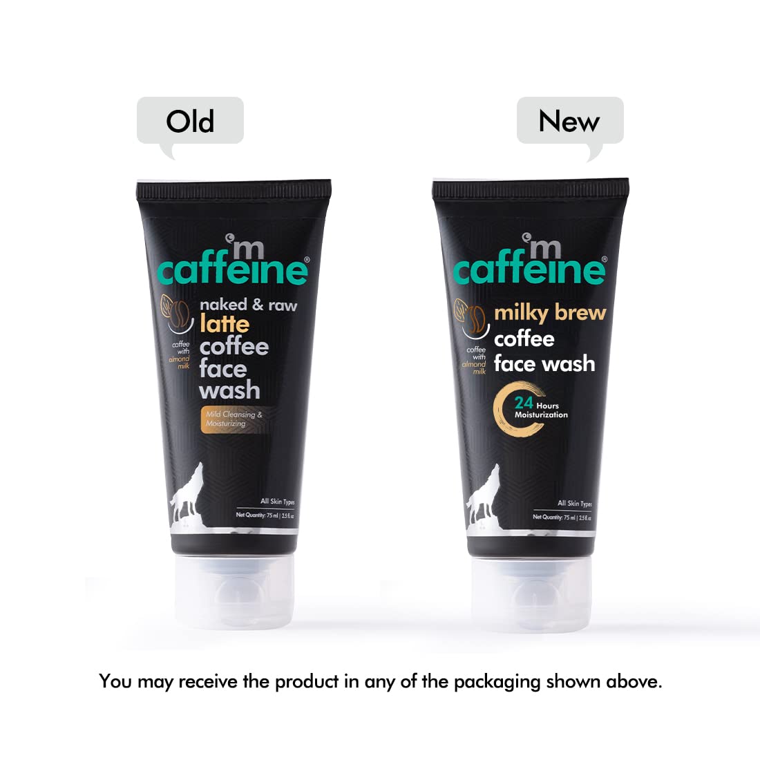 Mcaffeine Milky Brew Coffee Face Wash 75 ml | Coffee, Almond Milk | Provides 24Hrs Of Moisturization | Gentle Cleansing & Hydration | For Both Men & Women | For Dry Skin, All Skin Type, Pack of 1 Mcaffeine Milky Brew Coffee Face Wash 75 ml | Coffee, Almond Milk | Provides 24Hrs Of Moisturization | Gentle Cleansing & Hydration | For Both Men & Women | For Dry Skin, All Skin Type, Pack of 1