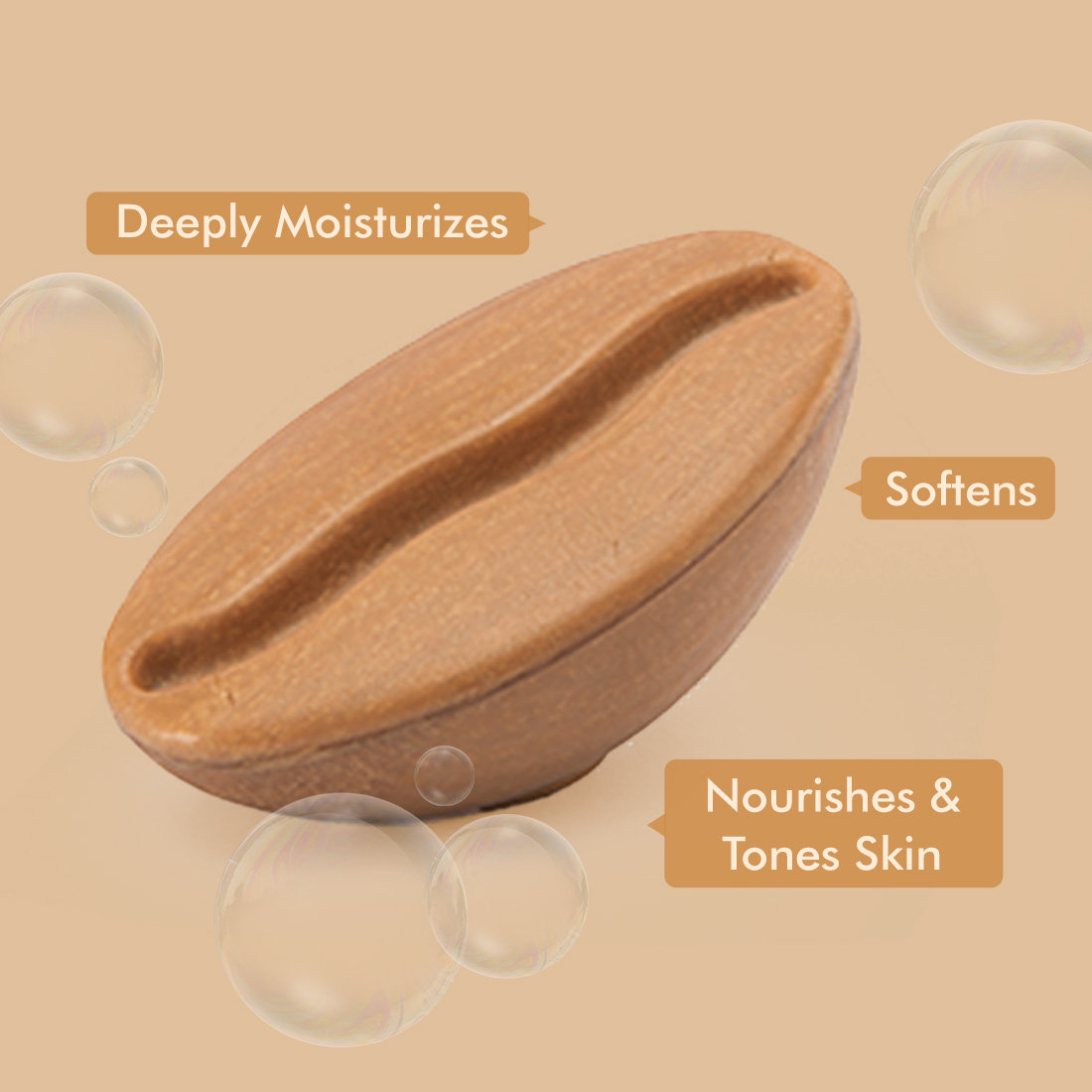 Mcaffeine Cream Coffee Bathing Soap 75 gm | Coffee, Almond Milk & Cocoa Butter | For Deep Moisturization | Nourishes & Tones Skin | With Creamy Coffee Aroma | Natural | For All Skin Type, Pack of 1 Mcaffeine Cream Coffee Bathing Soap 75 gm | Coffee, Almond Milk & Cocoa Butter | For Deep Moisturization | Nourishes & Tones Skin | With Creamy Coffee Aroma | Natural | For All Skin Type, Pack of 1