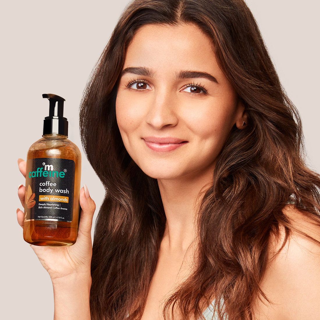 Mcaffeine Coffee Body Wash With Almonds 200 ml | Enriched With Almond, Caffiene, Coffee Extract & Vitamin E | Deeply Cleanses, Nourishes & De-Tans Skin | For Both Men & Women | For All Skin Type, Pack of 1 Mcaffeine Coffee Body Wash With Almonds 200 ml | Enriched With Almond, Caffiene, Coffee Extract & Vitamin E | Deeply Cleanses, Nourishes & De-Tans Skin | For Both Men & Women | For All Skin Type, Pack of 1