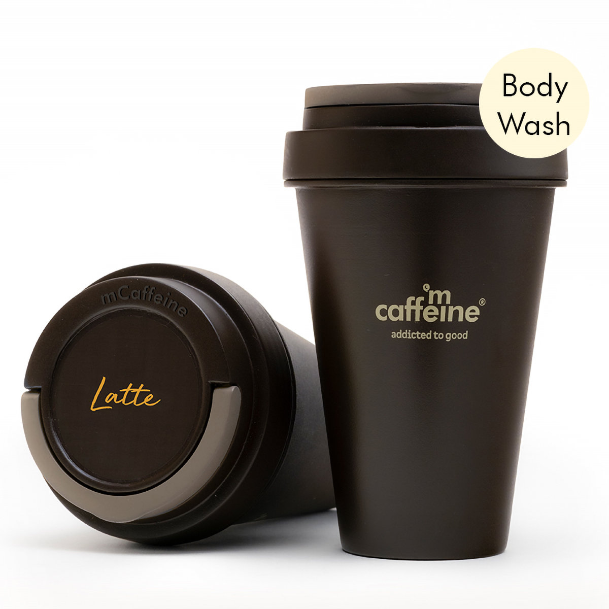 Mcaffeine Latte Coffee Body Wash 300 ml | Coffee & Murumuru Butter | For Gentle Cleansing | 24 Hrs Of Moisturization | For Men & Women | For All Skin Type, Pack of 1 Mcaffeine Latte Coffee Body Wash 300 ml | Coffee & Murumuru Butter | For Gentle Cleansing | 24 Hrs Of Moisturization | For Men & Women | For All Skin Type, Pack of 1