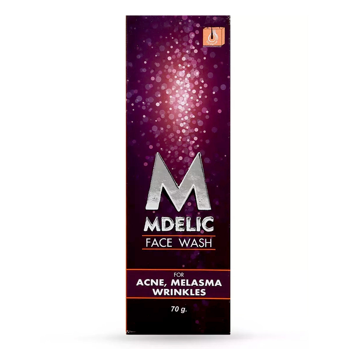 Mdelic Face Wash 70 gm | Cleansing Formula | For Oily Skin, Acne, Melasma & Wrinkles, Pack of 1 Mdelic Face Wash 70 gm | Cleansing Formula | For Oily Skin, Acne, Melasma & Wrinkles, Pack of 1