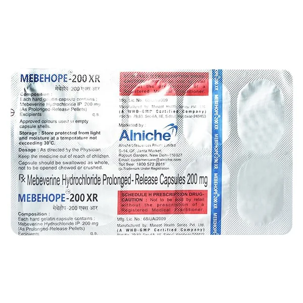 Mebehope-200 XR Capsule 10's, Pack of 10 CapsuleS