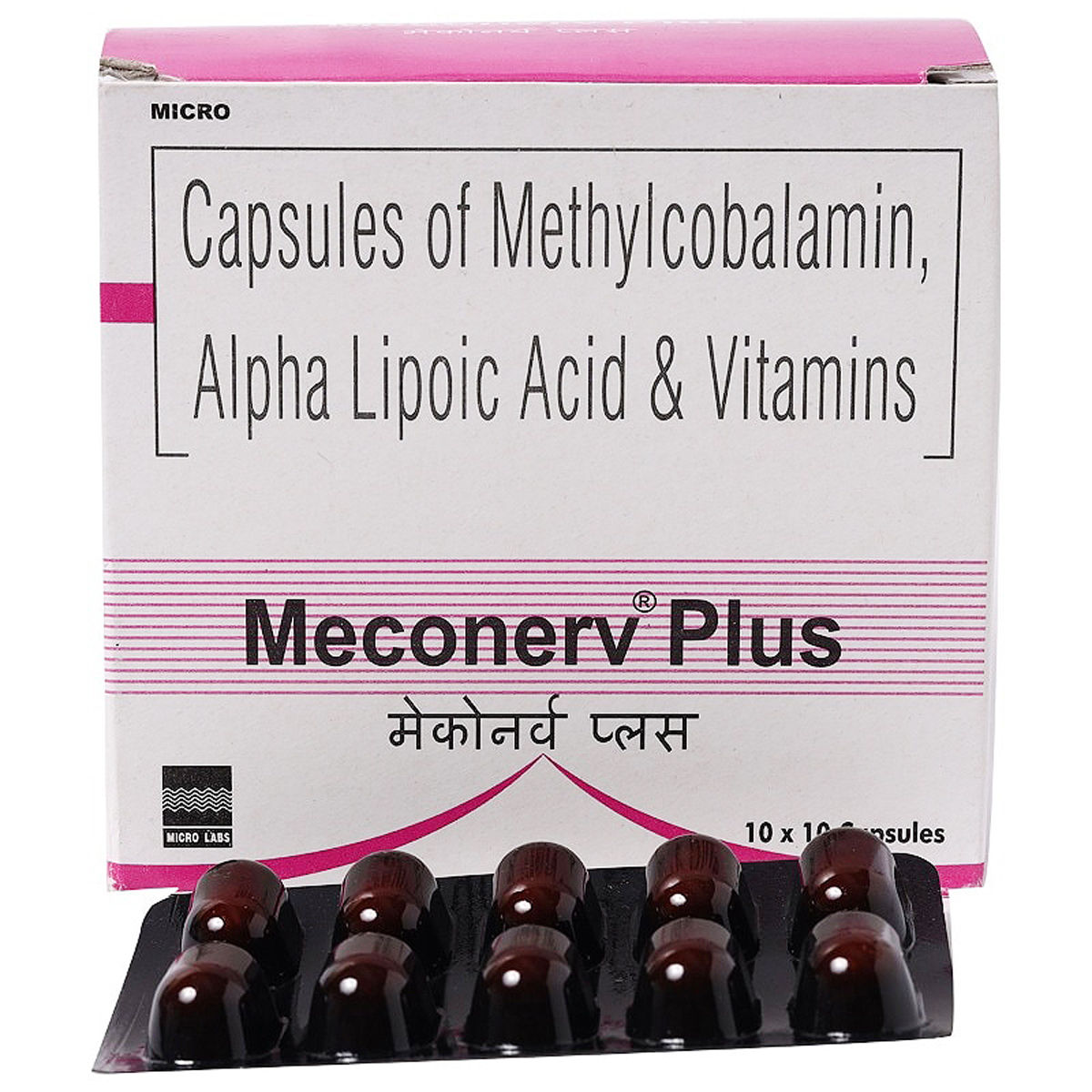 Buy Meconerv Plus Capsule 10's Online