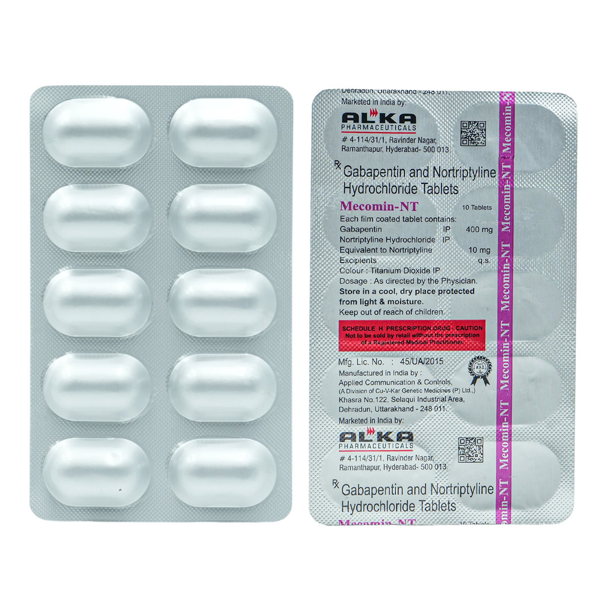MECOMIN NT TABLET, Pack of 10 TABLETS MECOMIN NT TABLET, Pack of 10 TABLETS