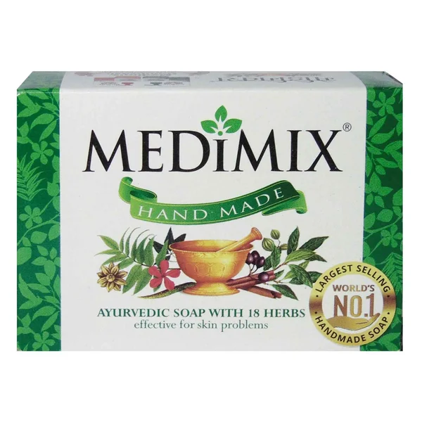 Medimix Ayurvedic Soap 75 gm | With 18 Herbs | Hand Made | Ayurvedic, Pack of 1