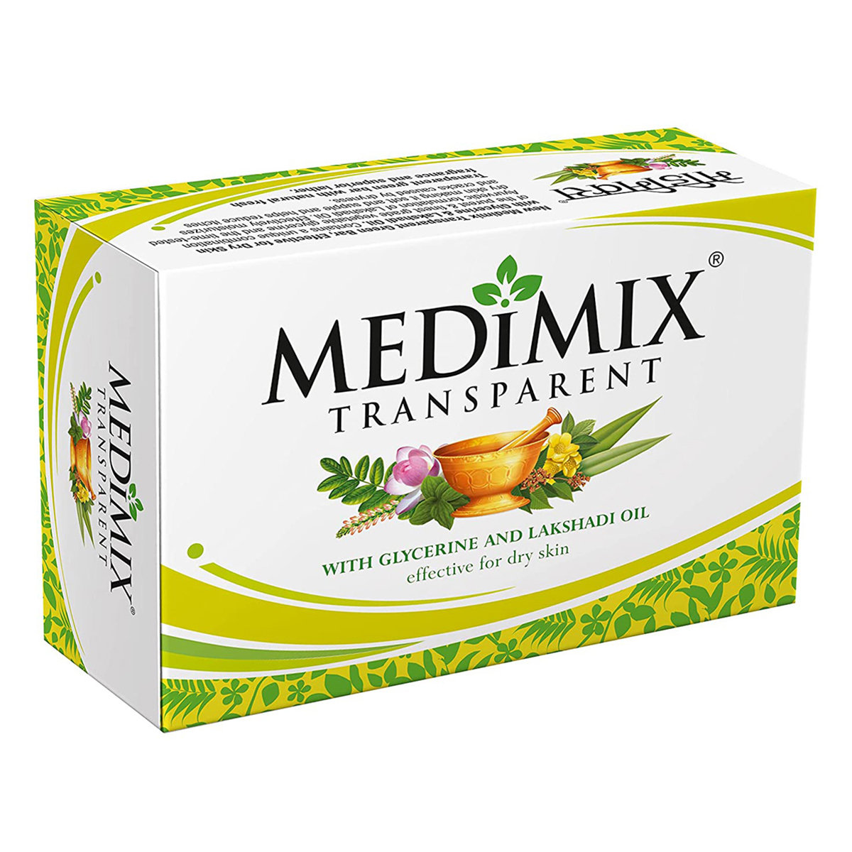 Medimix Transparent Soap 125 gm | With Natural Glycerin & Lakshadi Oil | Moisturises | For Dry Skin, Pack of 1 Medimix Transparent Soap 125 gm | With Natural Glycerin & Lakshadi Oil | Moisturises | For Dry Skin, Pack of 1