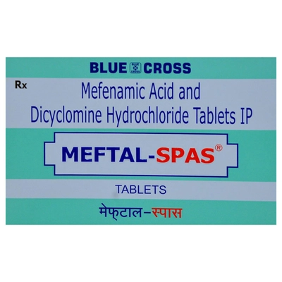 Meftal-Spas Tablet 10's, Pack of 10 TABLETS