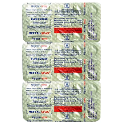 Meftal-Spas Tablet 10's, Pack of 10 TABLETS