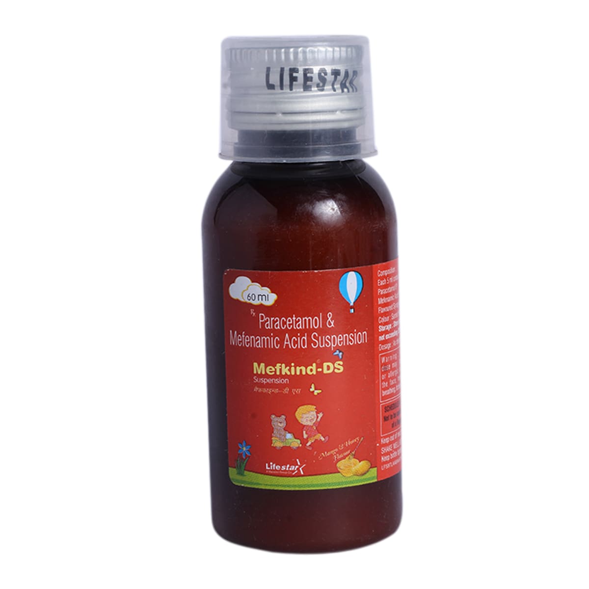 Mefkind-Ds Suspension 60ml, Pack of 1 Suspension Mefkind-Ds Suspension 60ml, Pack of 1 Suspension
