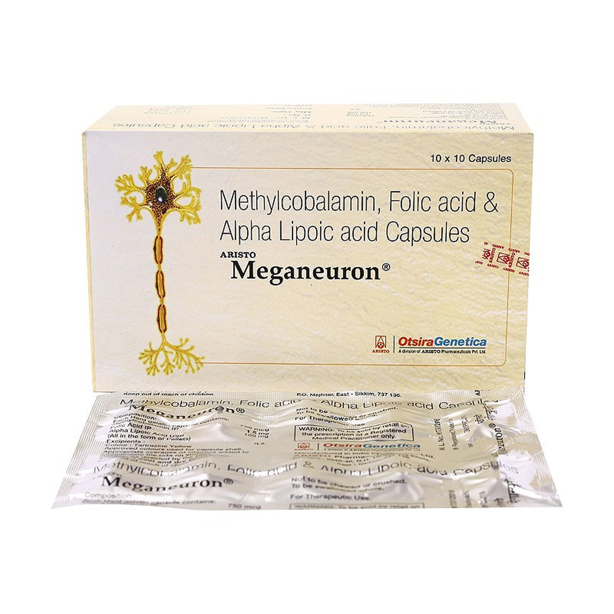 Meganeuron Capsule 10's, Pack of 10 CAPSULES Meganeuron Capsule 10's, Pack of 10 CAPSULES