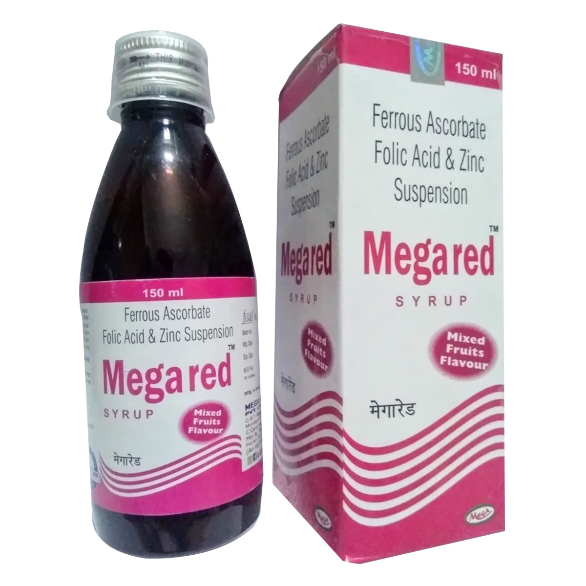 Megared Syrup 150 ml, Pack of 1 SYRUP Megared Syrup 150 ml, Pack of 1 SYRUP