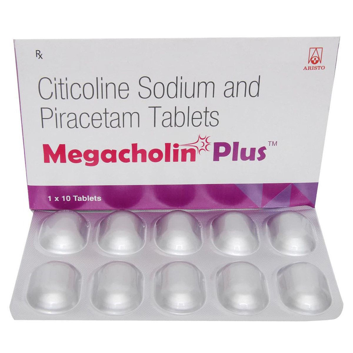 Megacholin Plus Tablet 10's, Pack of 10 TABLETS Megacholin Plus Tablet 10's, Pack of 10 TABLETS