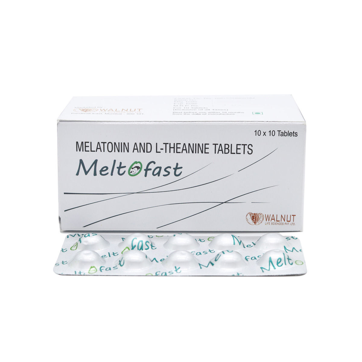 Buy Meltofast Tablet 10's Online