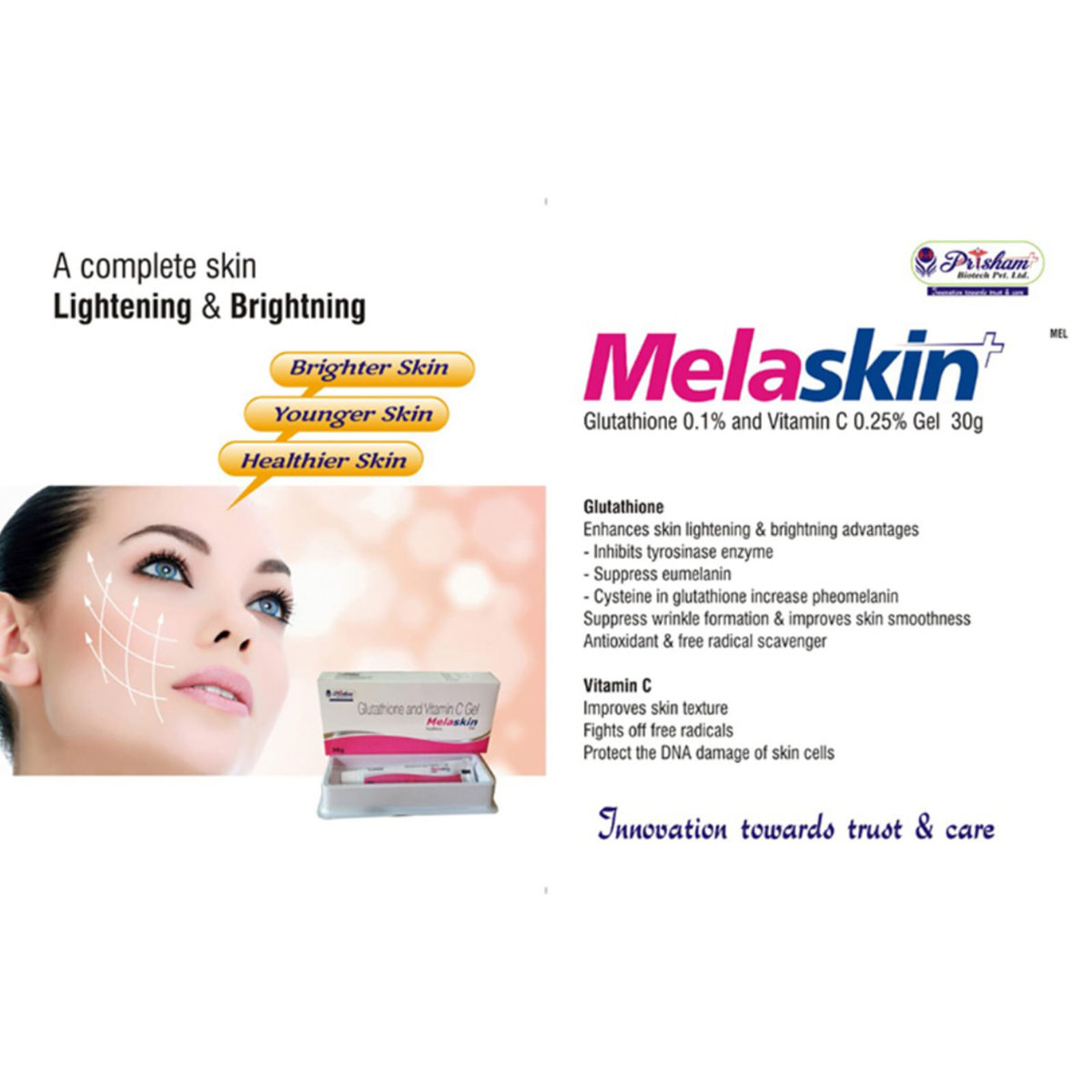 Melaskin Gel 30 gm, Pack of 1 Melaskin Gel 30 gm, Pack of 1