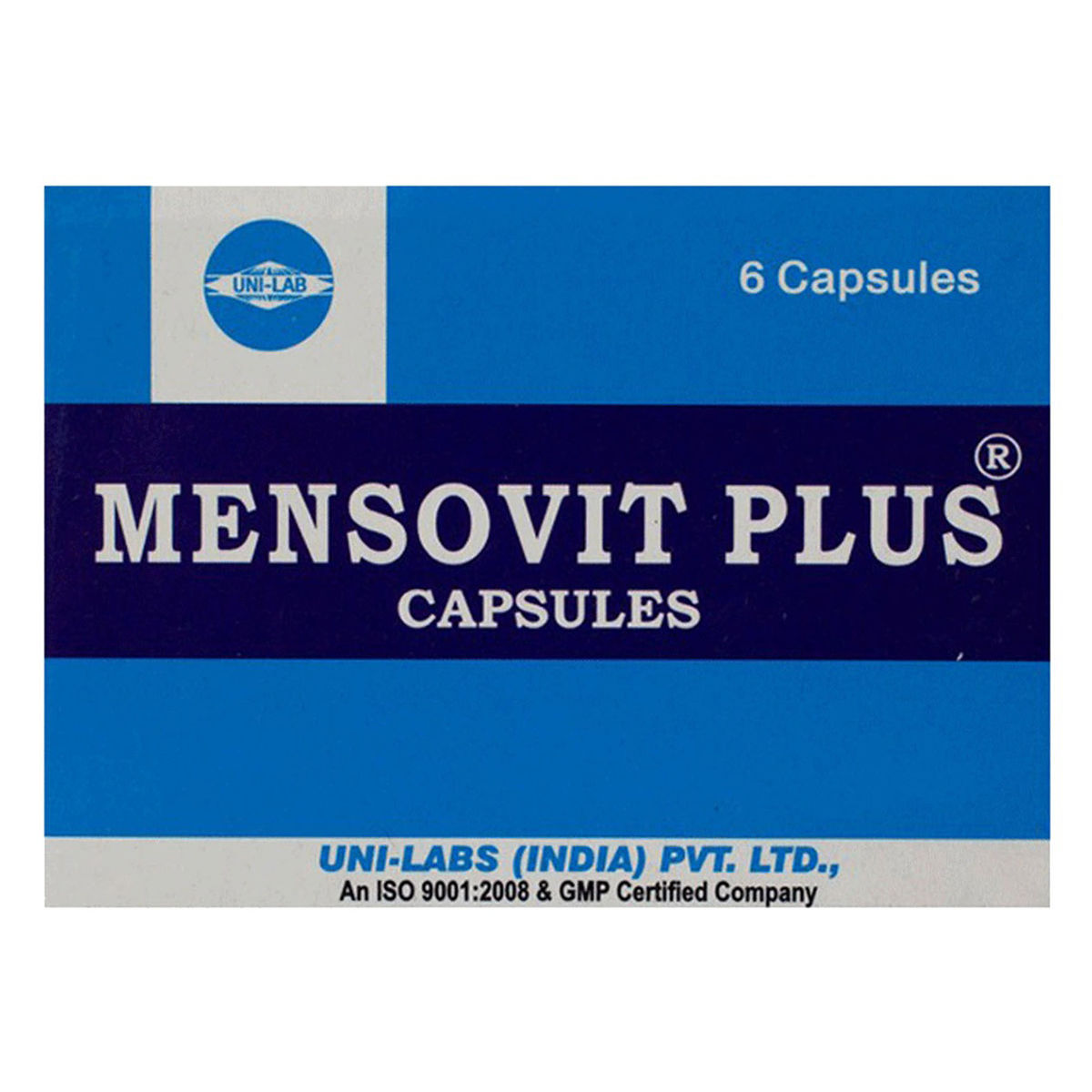 Mensovit Plus, 6 Capsules, Pack of 6 Mensovit Plus, 6 Capsules, Pack of 6