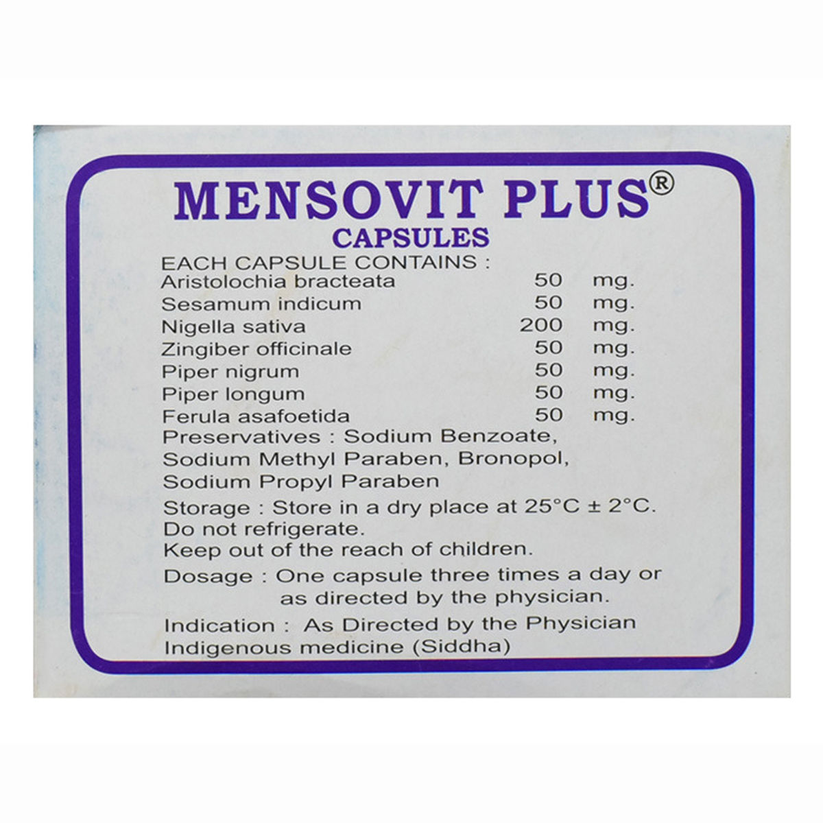 Mensovit Plus, 6 Capsules, Pack of 6 Mensovit Plus, 6 Capsules, Pack of 6