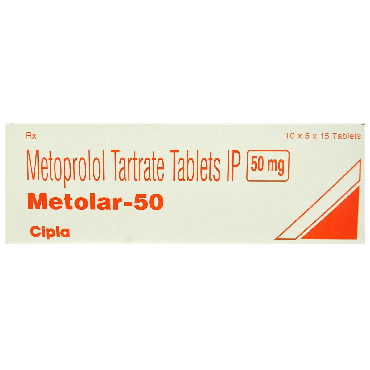 Metolar-50 Tablet 15's, Pack of 15 TABLETS Metolar-50 Tablet 15's, Pack of 15 TABLETS