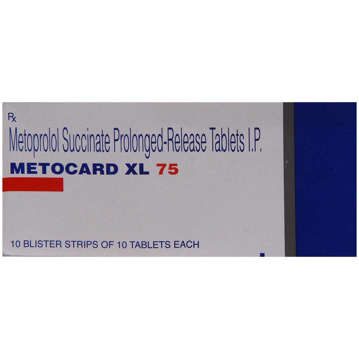 Metocard XL 75 Tablet 10's, Pack of 10 TABLETS Metocard XL 75 Tablet 10's, Pack of 10 TABLETS