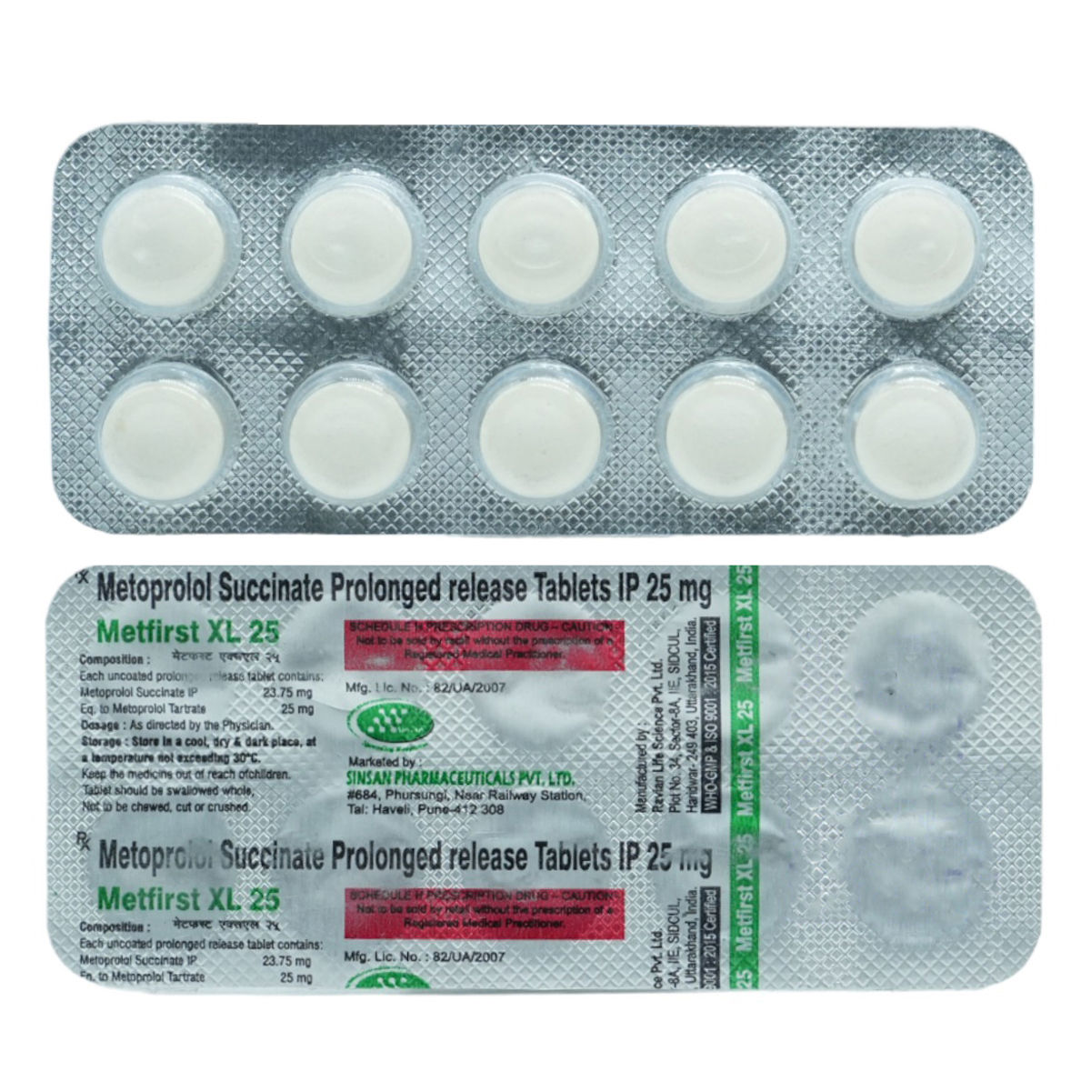 Buy METFIRST XL 25MG TABLET Online