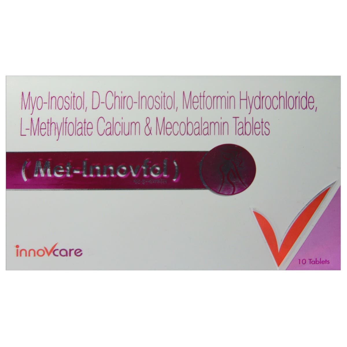 Met Innovfol Tablet 10's, Pack of 10 TABLETS Met Innovfol Tablet 10's, Pack of 10 TABLETS