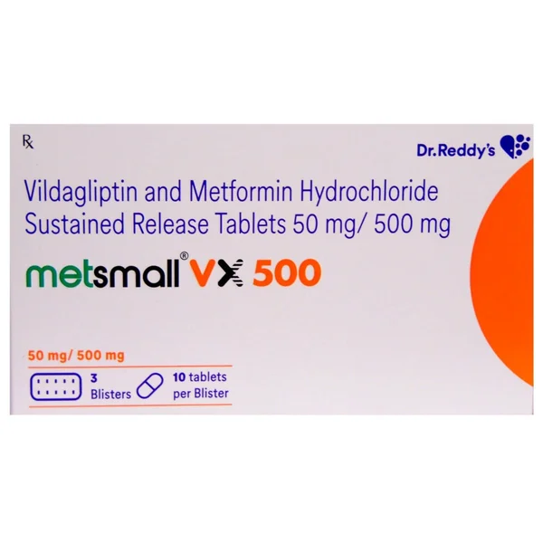 Metsmall VX 500 Tablet 10's, Pack of 10 TABLETS