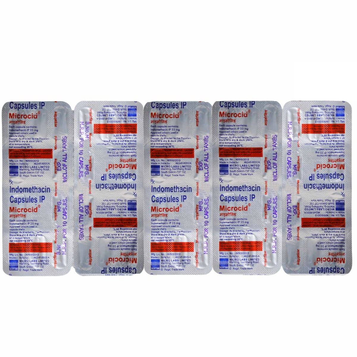 Microcid Capsule 10's, Pack of 10 CAPSULES Microcid Capsule 10's, Pack of 10 CAPSULES