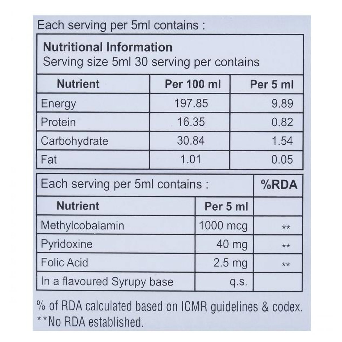 Micob Sugar Free Syrup 150 ml, Pack of 1 SYRUP Micob Sugar Free Syrup 150 ml, Pack of 1 SYRUP