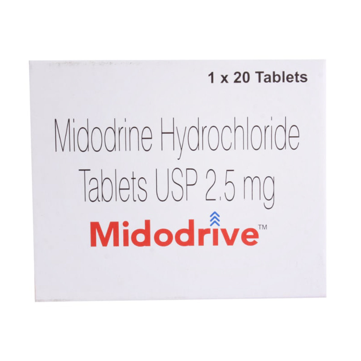 Midodrive Tablet 20's, Pack of 20 TabletS Midodrive Tablet 20's, Pack of 20 TabletS
