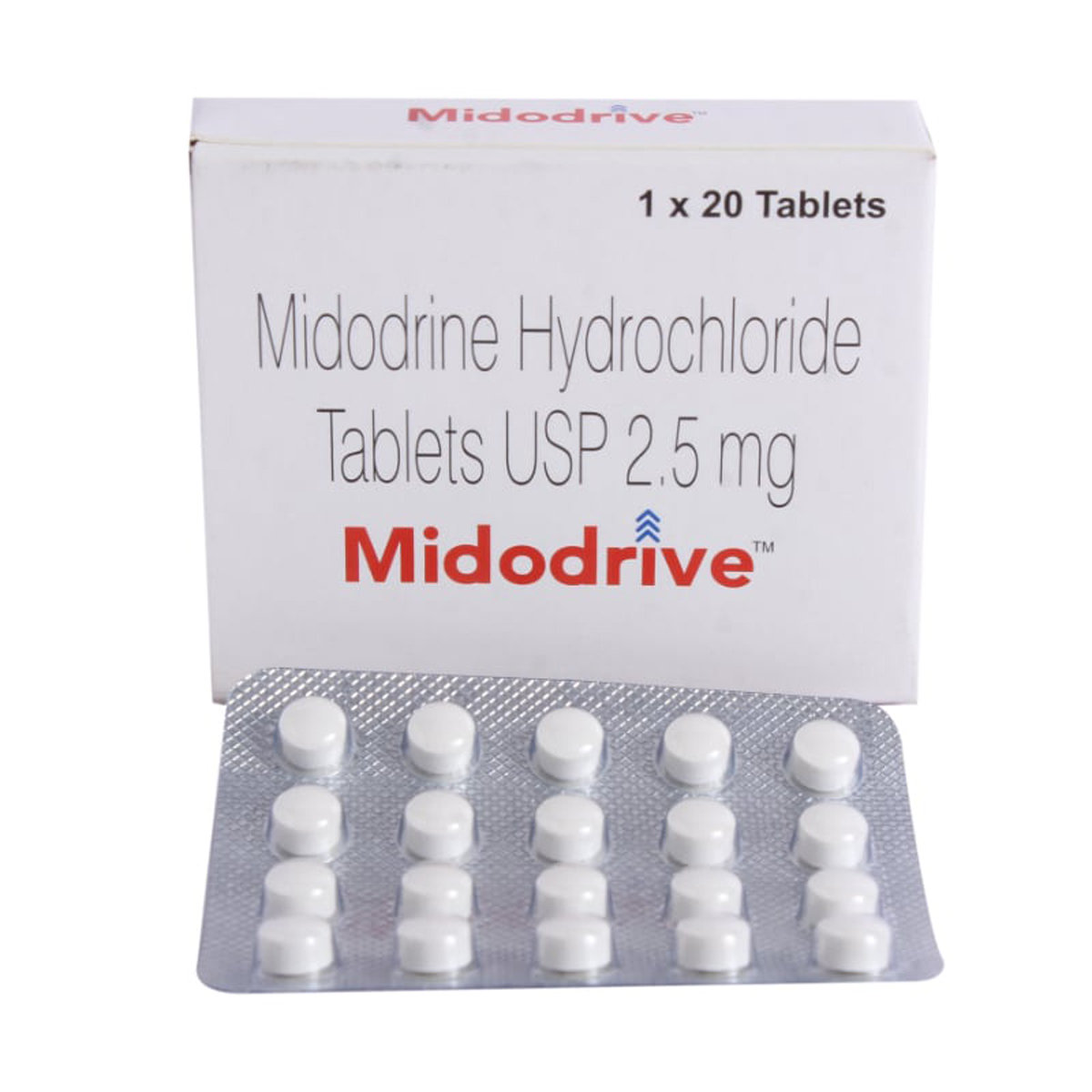 Midodrive Tablet 20's, Pack of 20 TabletS Midodrive Tablet 20's, Pack of 20 TabletS