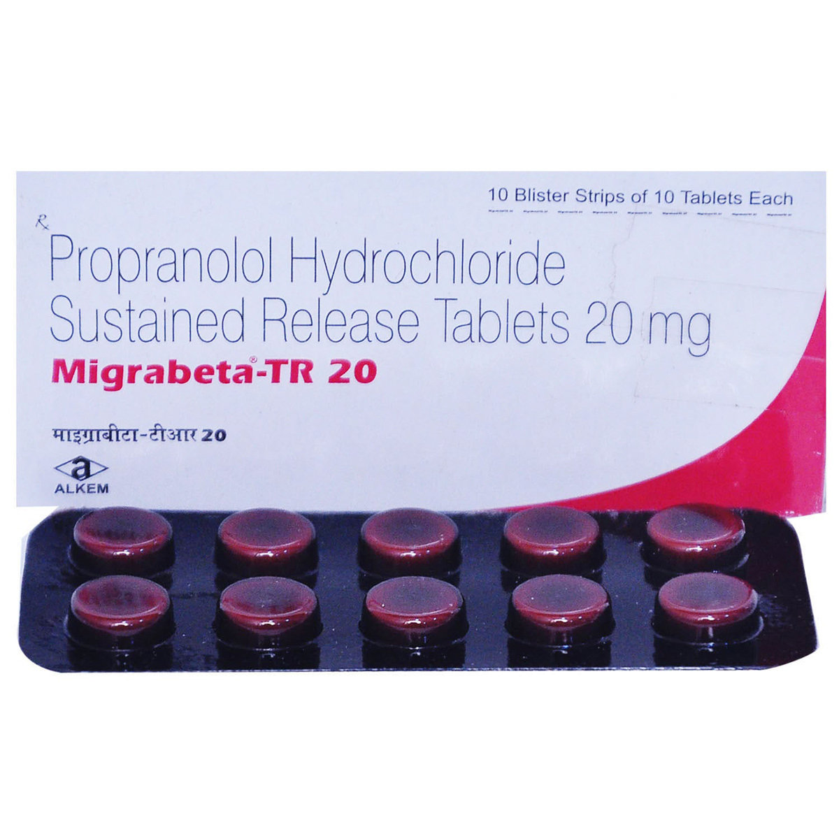 Migrabeta-TR 20 Tablet 10's, Pack of 10 TABLETS Migrabeta-TR 20 Tablet 10's, Pack of 10 TABLETS