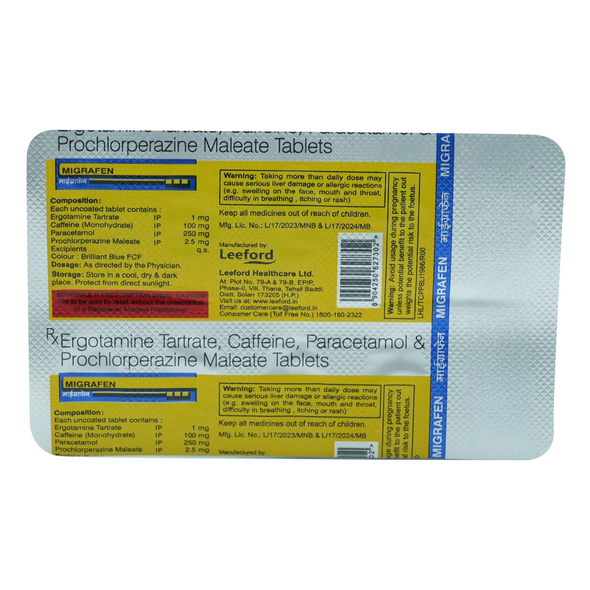 Buy Migrafen Tablet 10's Online