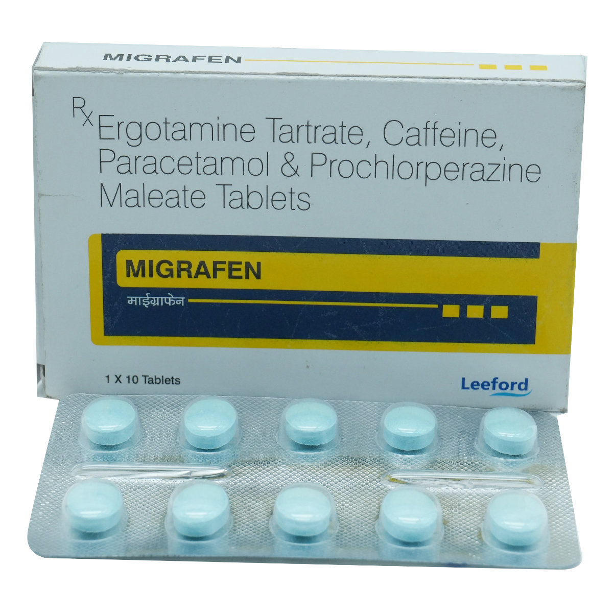 Migrafen Tablet 10's, Pack of 10 TabletS Migrafen Tablet 10's, Pack of 10 TabletS