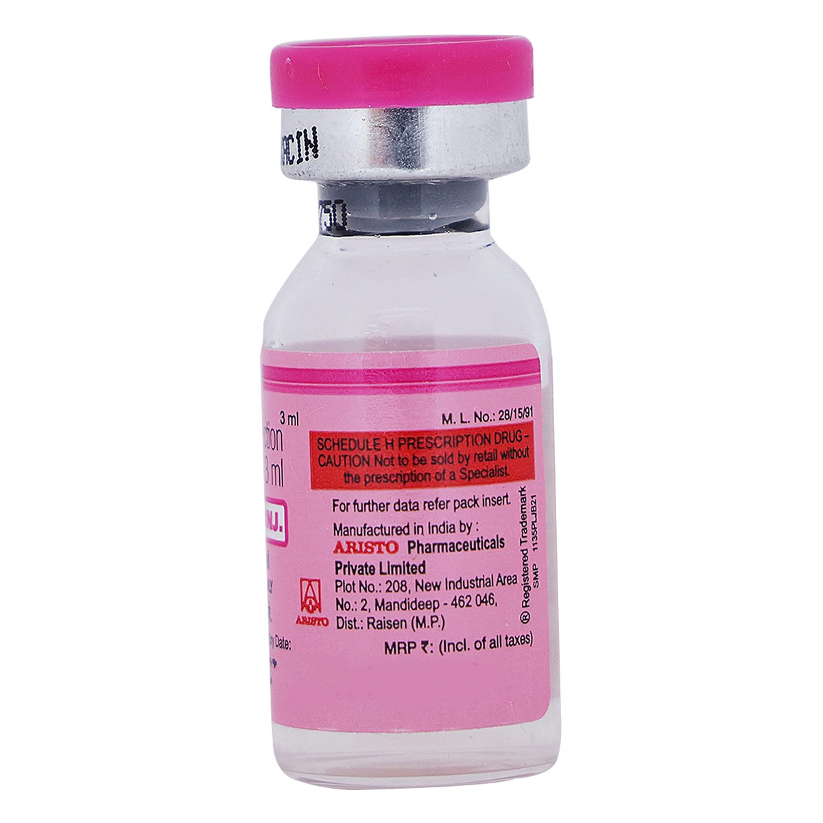 Mikacin 750 mg Injection 3 ml, Pack of 1 Injection Mikacin 750 mg Injection 3 ml, Pack of 1 Injection