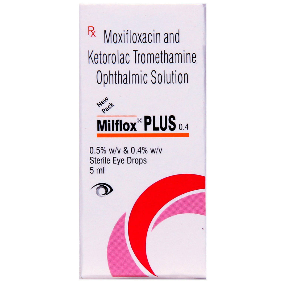 Buy Milflox Plus 0.4 Eye Drops 5 ml Online