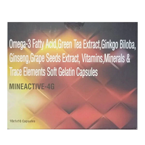 Mineactive 4g Softgels Capsule 10s, Pack of 10