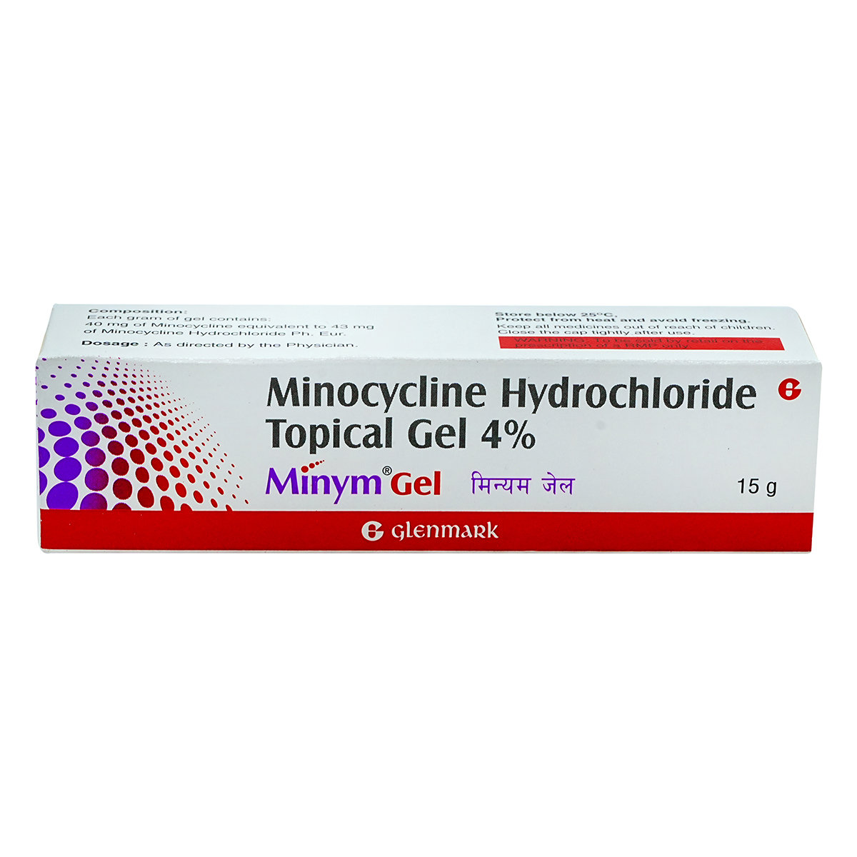 Minym 4% Gel 15 gm, Pack of 1 Gel Minym 4% Gel 15 gm, Pack of 1 Gel