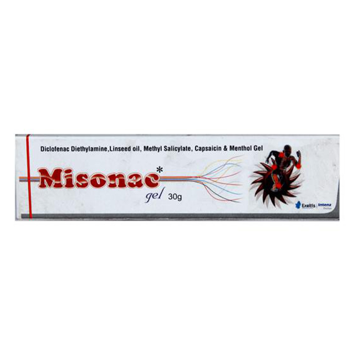 Misonac Gel 30 gm, Pack of 1 GEL Misonac Gel 30 gm, Pack of 1 GEL