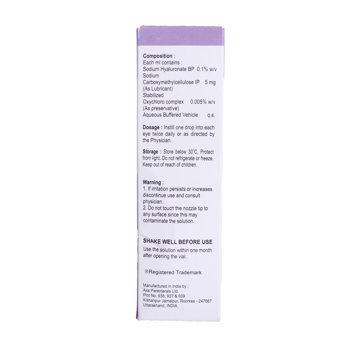 Misty Fresh Eye Drops 10 ml, Pack of 1 Misty Fresh Eye Drops 10 ml, Pack of 1