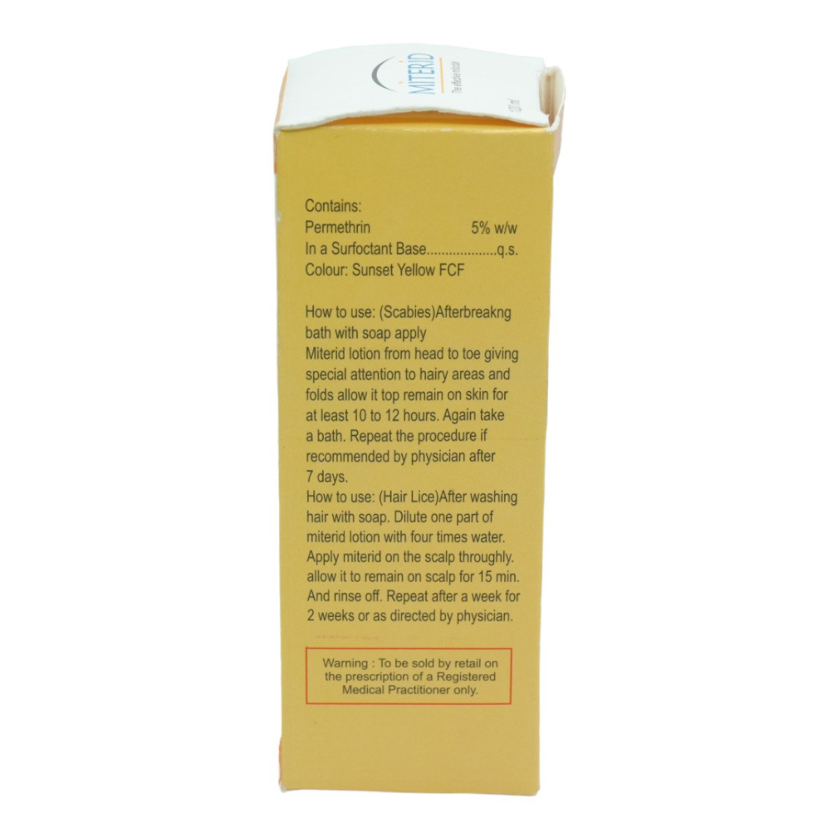 Miterid Lotion 120 ml, Pack of 1 Lotion Miterid Lotion 120 ml, Pack of 1 Lotion