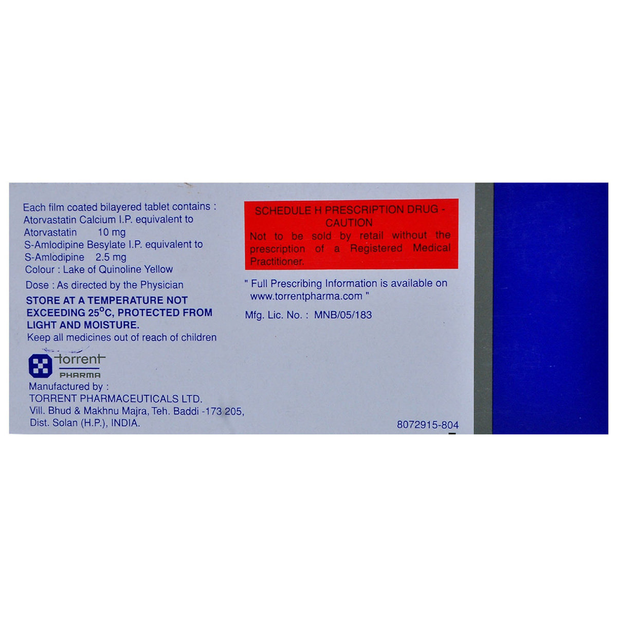 Modlip-AM Tablet 10's, Pack of 10 Modlip-AM Tablet 10's, Pack of 10