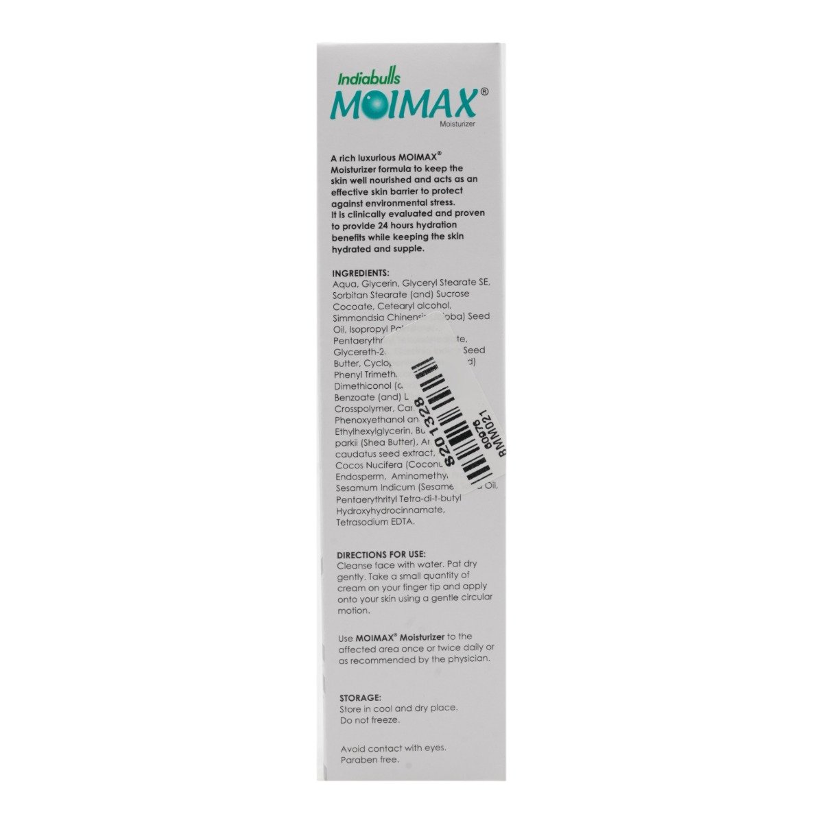 Moimax Moisturizer Cream 100 gm, Pack of 1 Moimax Moisturizer Cream 100 gm, Pack of 1