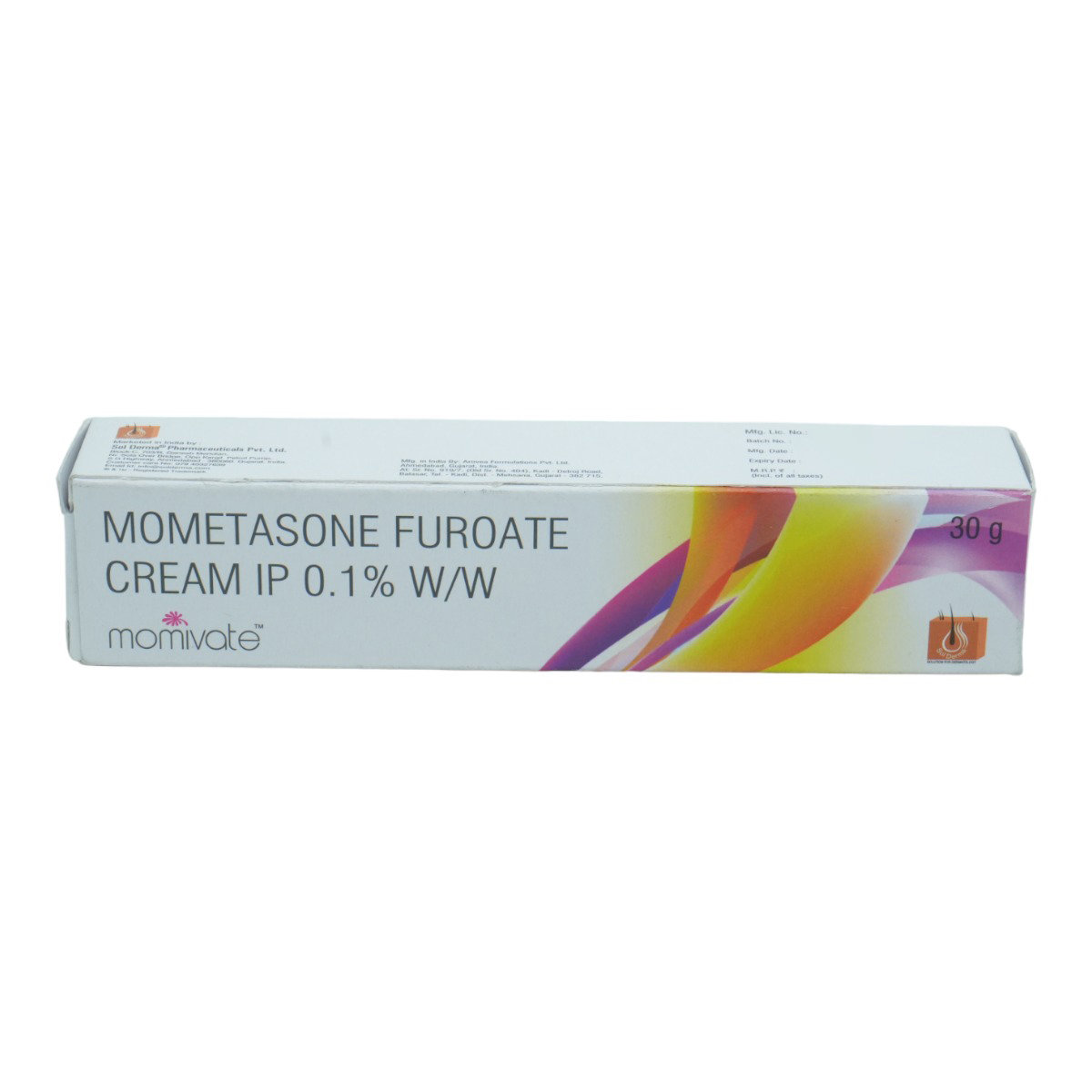 Momivate Cream 30 gm, Pack of 1 Cream Momivate Cream 30 gm, Pack of 1 Cream
